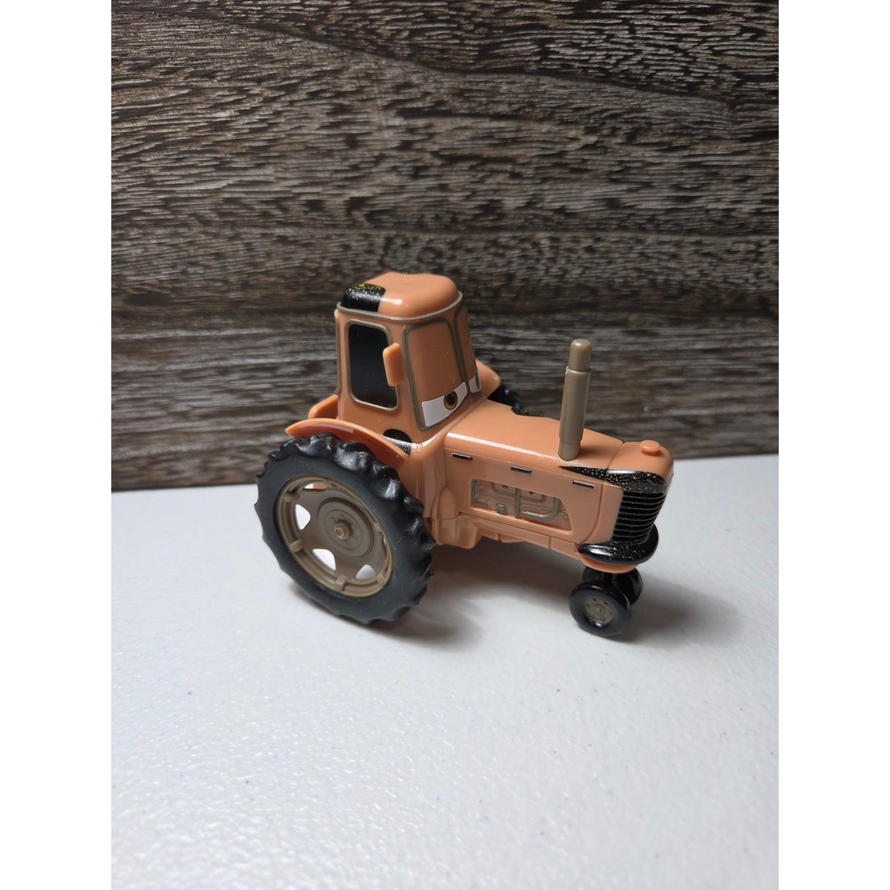 Disney Pixar Cars Tip and Toot‎ and Small Plastic Tractor Lot of Two